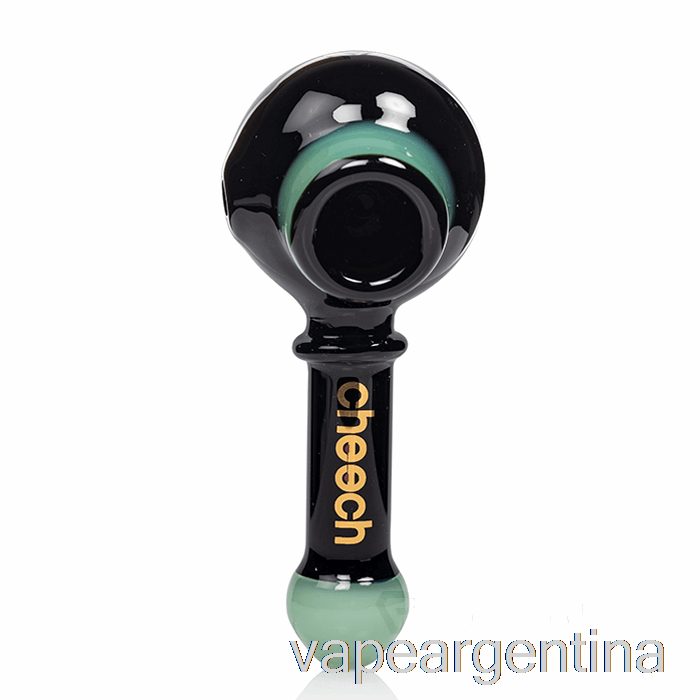 Cheech Glass Pipa Doble Cuchara Negro / Jade Vape Argentina